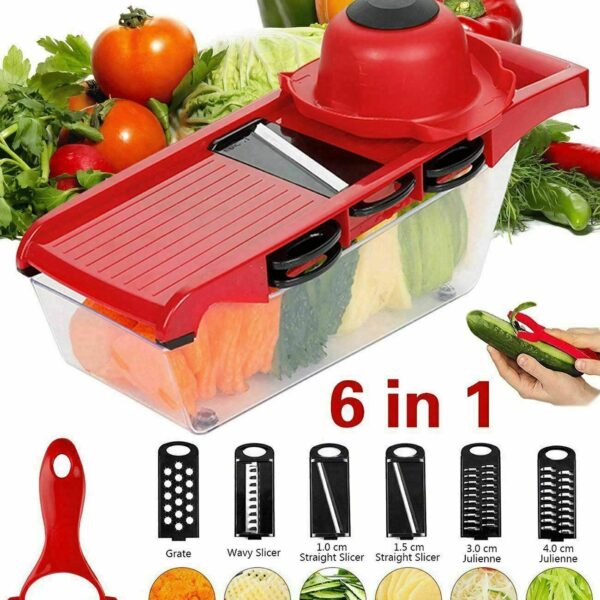 Multi Professional Mandolin Slicer Cutter Chopper Fruit Vegetable Peeler Grater